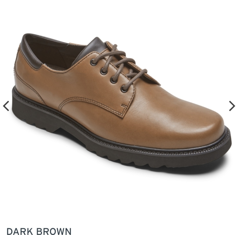Rockport Northfield Oxford Brown Leather sz 13W